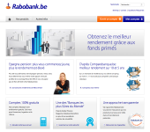 accueil du site Rabobank